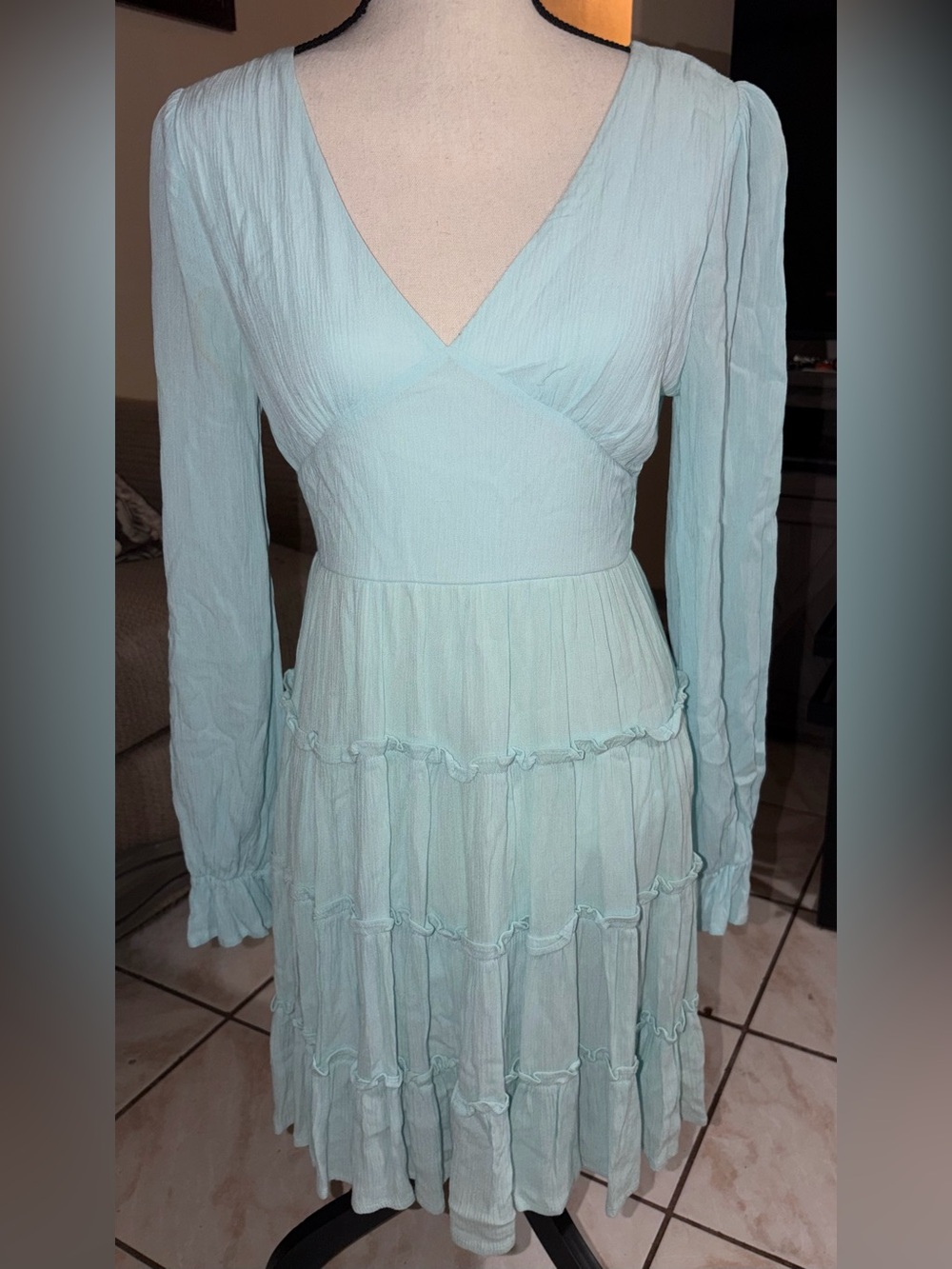 Altar d'State Beautiful blue dress.